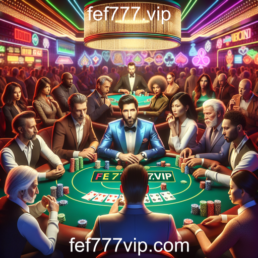 Mergulhe no Mundo do Poker no fef777.vip